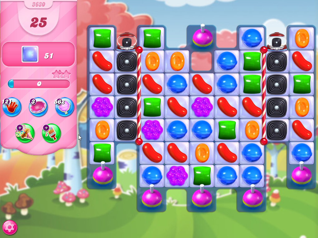 Candy Crush Saga level 3630