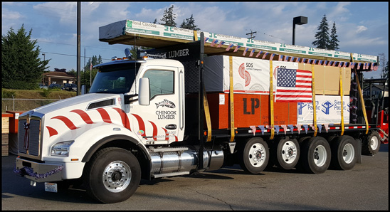 Chinook Lumber Kenworth T880