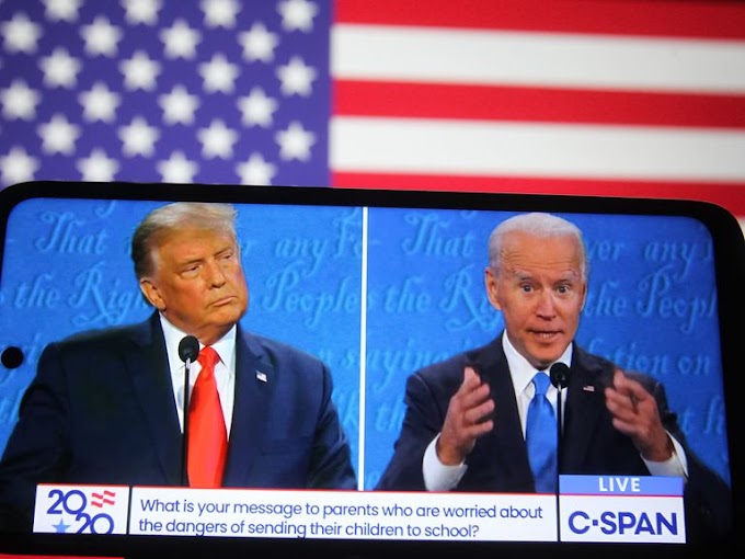 Joe Biden rank Mr Trump in states of 2024 US election, poll's show