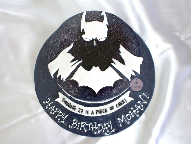 fondant cake batman chucakes