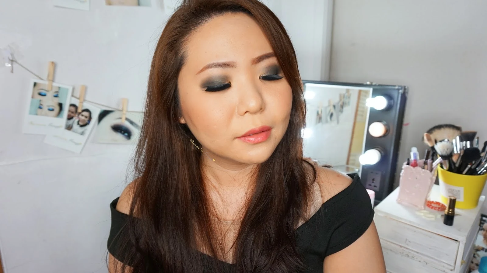 BEAUTY IN BUDGET RP 200000 MAKE UP CHALLENGE GLAM SMOKEY EYES