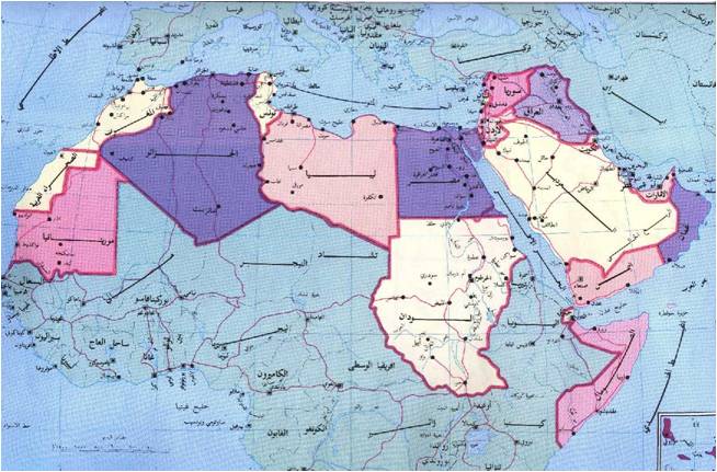 العالم العربي المسطحات المائية في الوطن العربي