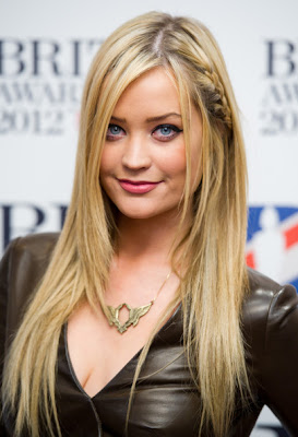 Laura Whitmore Long Braided Hairstyle