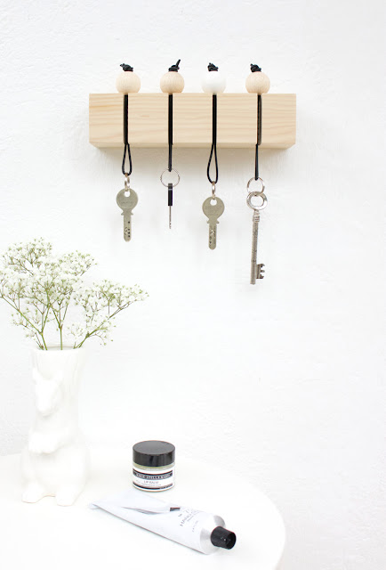 porte-clé DIY en bois