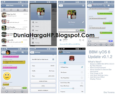 BBM iyOS 6 v0.1.2 Based BBM Mini BFS 2.9.0.51 clone