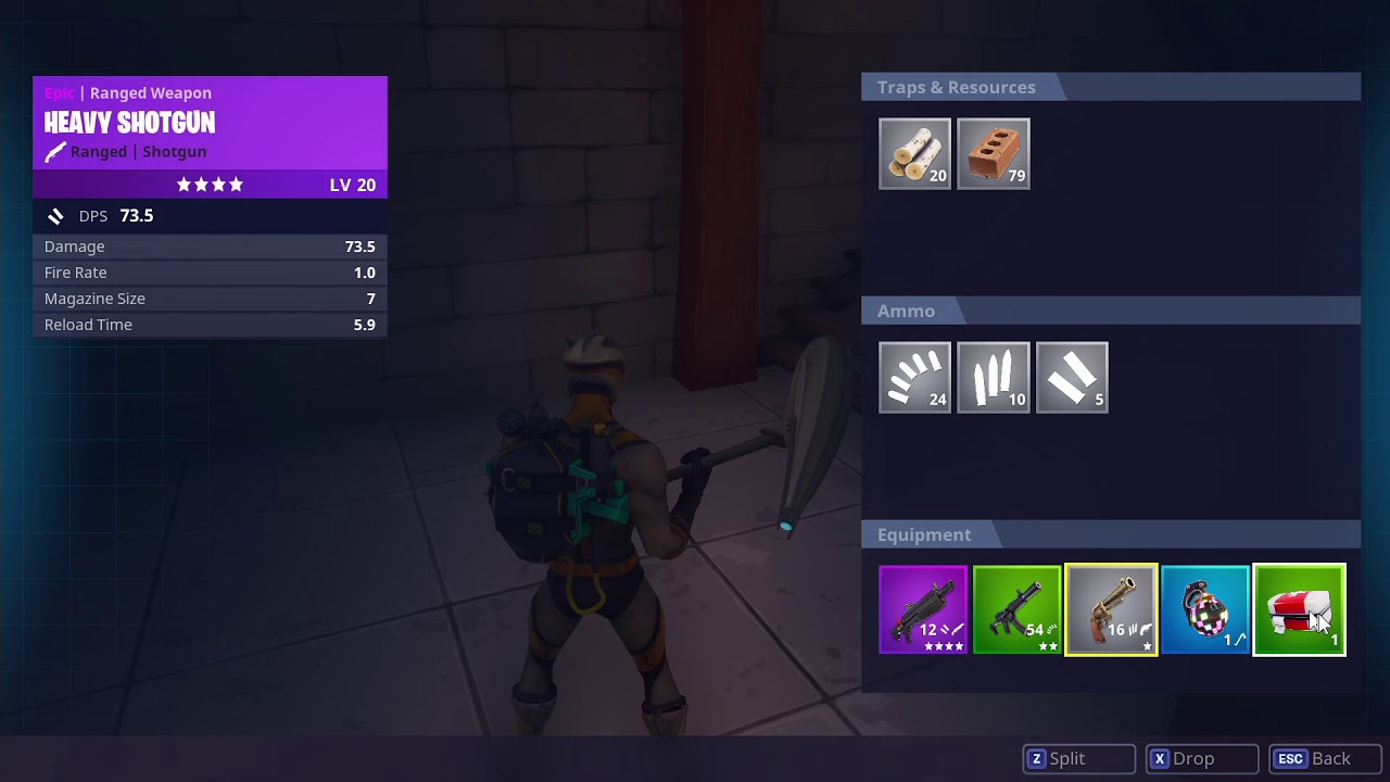 it!    pays to take a second and get a new look inside your fortnite backpack!    rearranging things so that all the weapons are next each other is a good trick - what does dps stand for in fortnite