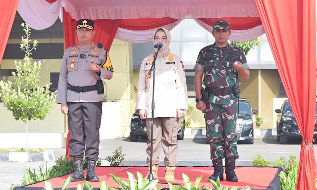Apel Gelar Pasukan Operasi Ketupat Candi 2025