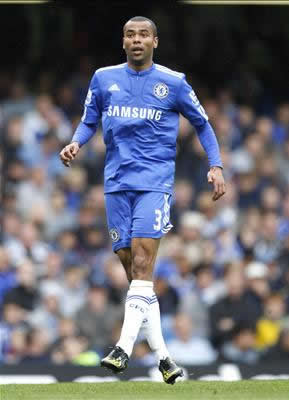 Chelsea left-back Ashley Cole