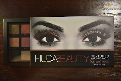 Huda Beauty Rose Gold Edition Textured Eyeshadow Palette Review