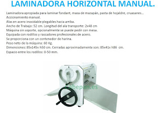 Nueva LAMINADORA MANUAL 2018