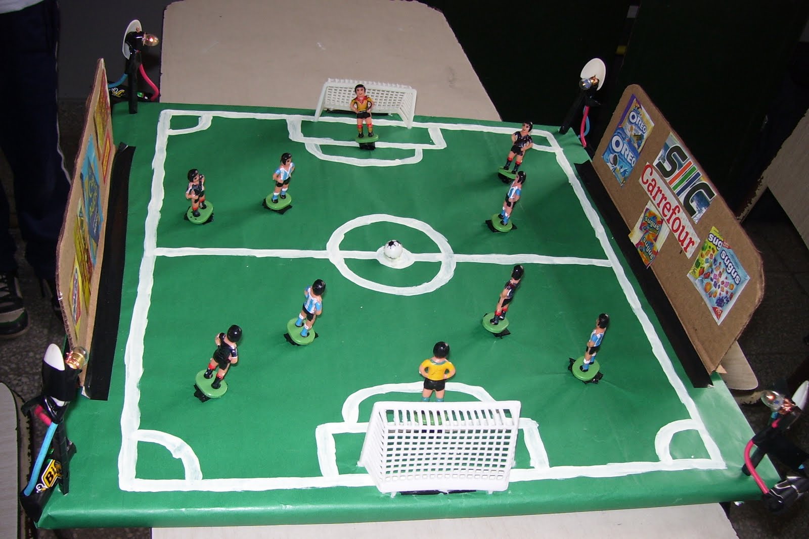 Imagenes De Maquetas De Canchas De Futbol - ¿Como hacer una cancha de fútbol con materiales 