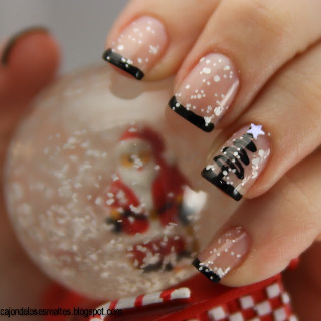 Unhas Decoradas para o Natal 