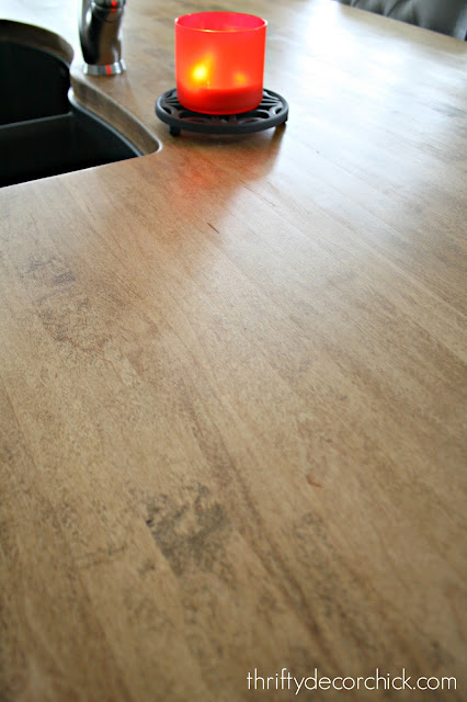 Getting a perfect finish on wood countertop