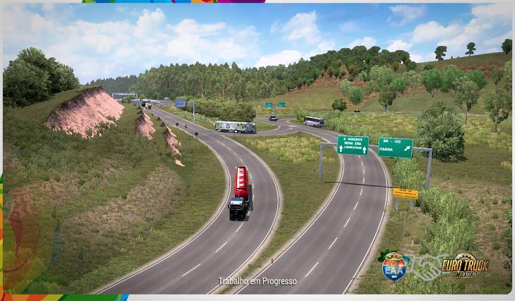 Mod Mapa EAA Euro Truck Simulator 2