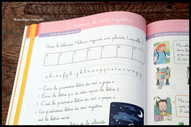 apprentissage lecture coschooling cahier montessori