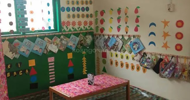 20 Contoh Pojok Baca Kelas untuk SD, SMP dan SMA - KOSNGOSAN