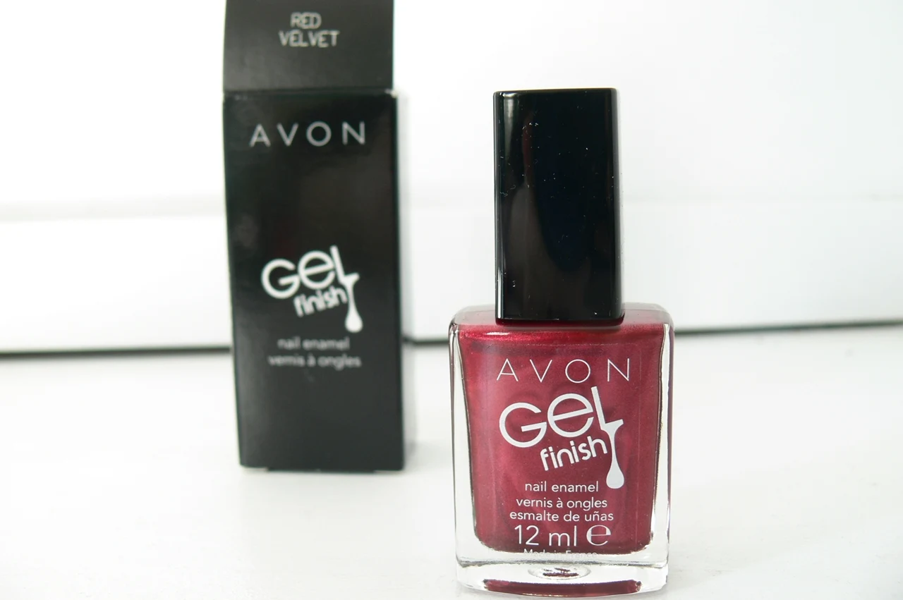 Avon Gel Finish Red Velvet