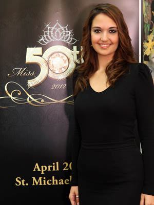 Jessica Baldachino Crowned Miss Gibraltar 2012