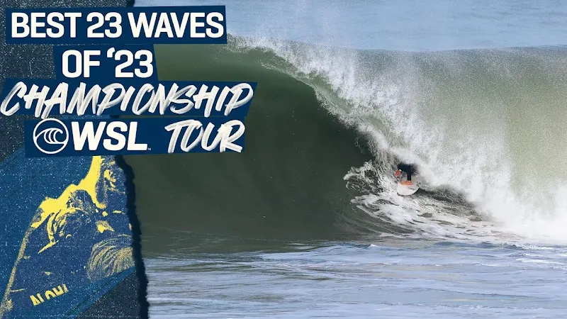 The Best 23 Waves Of The '23 WSL Championship Tour