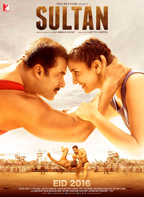 Sultan, Movie Poster, starring Salman Khan, Yash Raj Films, Directed by Ali Abbas Zafar