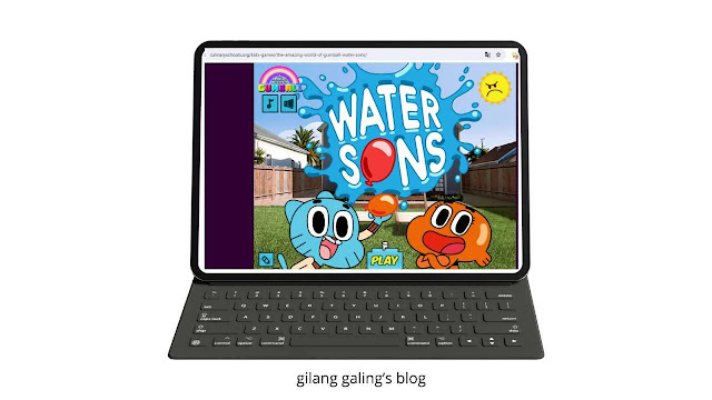 The Amazing World of Gumball Water Sons adalah game yang memperkenalkan betapa pentingnya air untuk tubuh