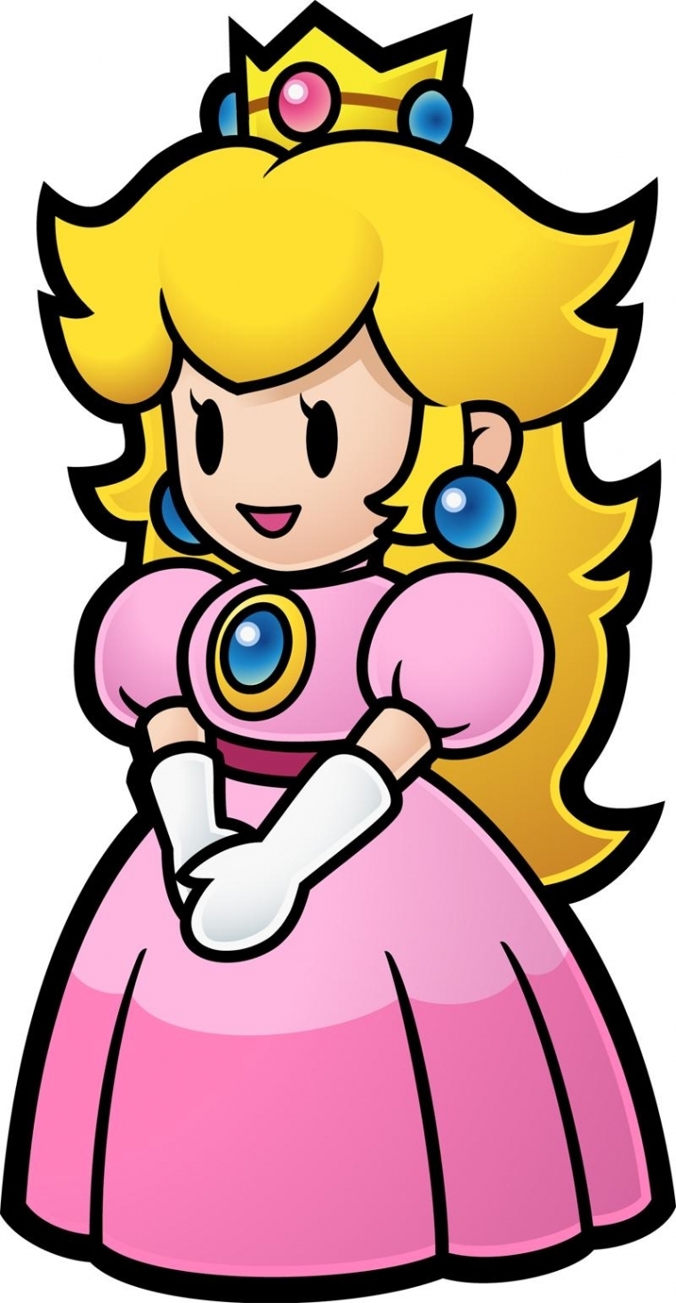 Princess Peach from Mario.