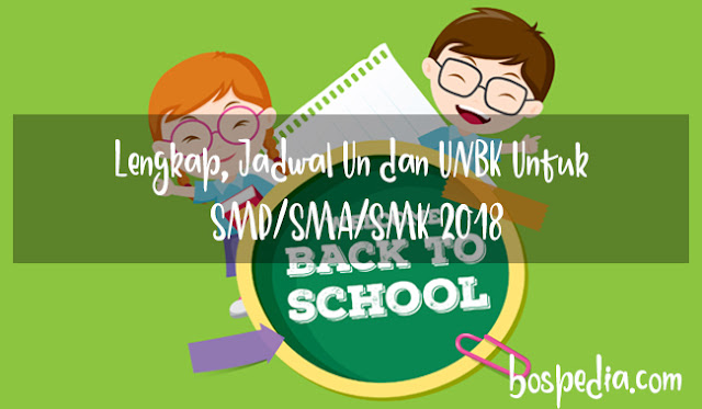 Lengkap, Jadwal Dan Soal Sekolahku Un Dan Unbk Untuk Smp/Sma/Smk 2018