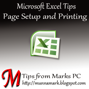 MS Excel Tips by Marks PC