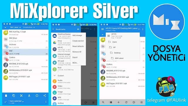 MiXplorer Silver - Dosya Yöneticisi