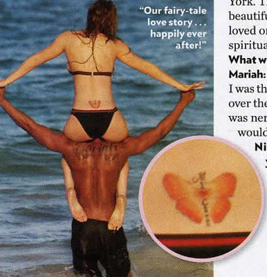  with lower back tattoos, which includes Jessica Alba,Drew Barrymore, 