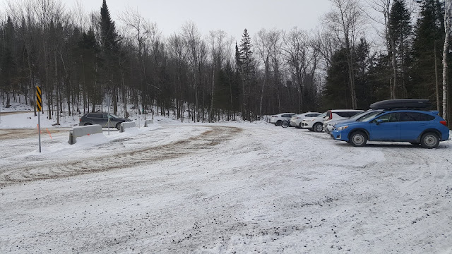 Stationnement du Parc du mont Loup Garou