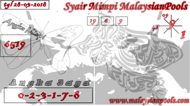 Kode Syair MalaysianPools 28 Maret 2018