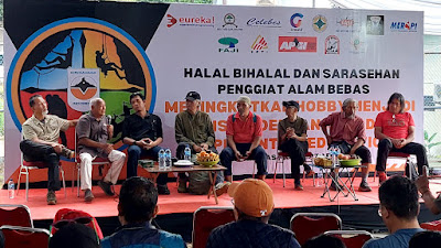 Tularkan Sisi Positif Pencinta Alam, Girigahana Gelar Halal Bihalal dan Sarasehan