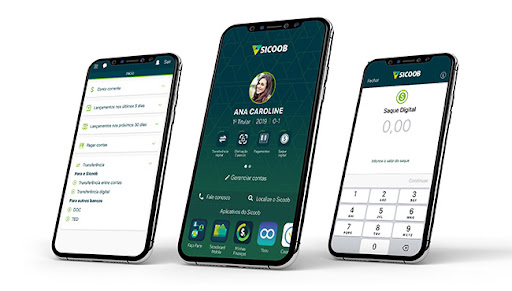 3 celular aberto no banco sicoob
