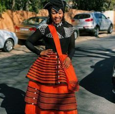 Modern Xhosa Traditional Dresses.