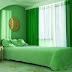 Green Nature Bedroom Ideas
