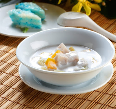 resepi bubur cacar tepung gandum