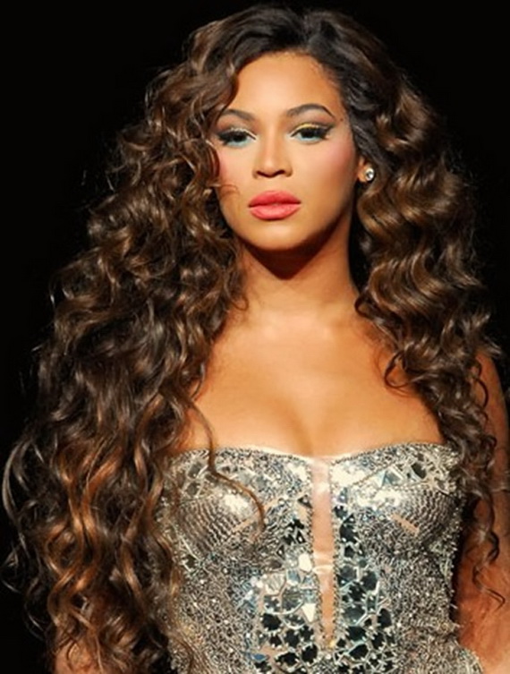 Cute Long Curly Weave Hairstyles