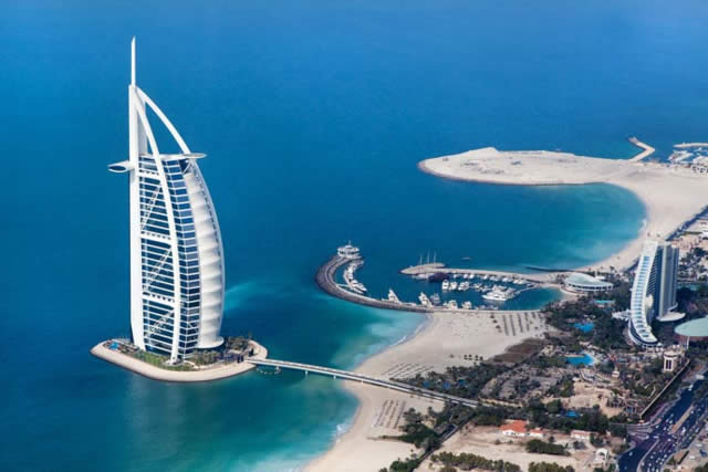  Dubai - sobrevoando de Helicóptero