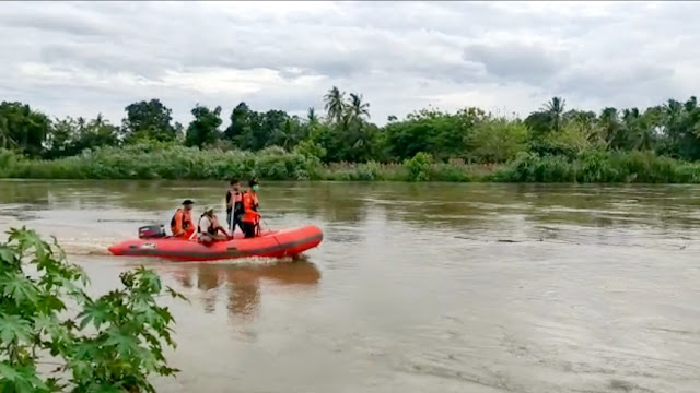 Tim Sar Gabungan Hentikan Pencarian Korban Tenggelam di Sungai Walennae