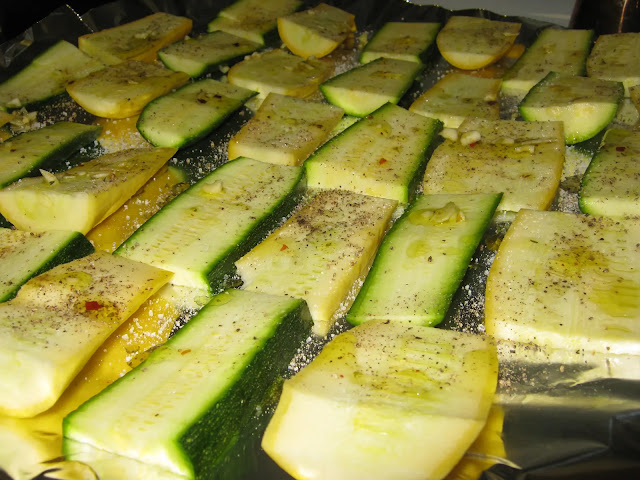 How To Make Garlic Roasted Zucchini and Squash at Home