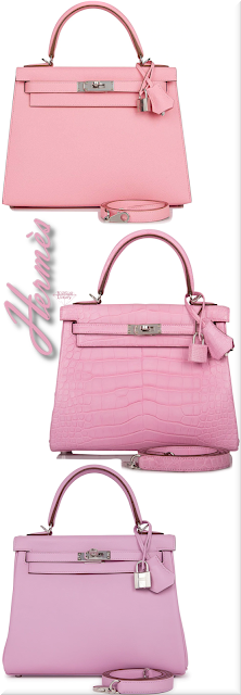 ♦Pink Hermès Kelly bags 2022 #hermès #bags #pink #2022 #brilliantluxury