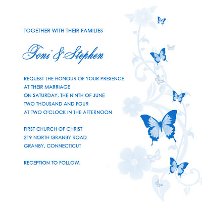 Site Blogspot  Wedding Invitation Printing on Butterfly Printable Wedding Invitation   Free