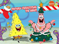 SpongeBob SquarePants Wallpapers for Christmas