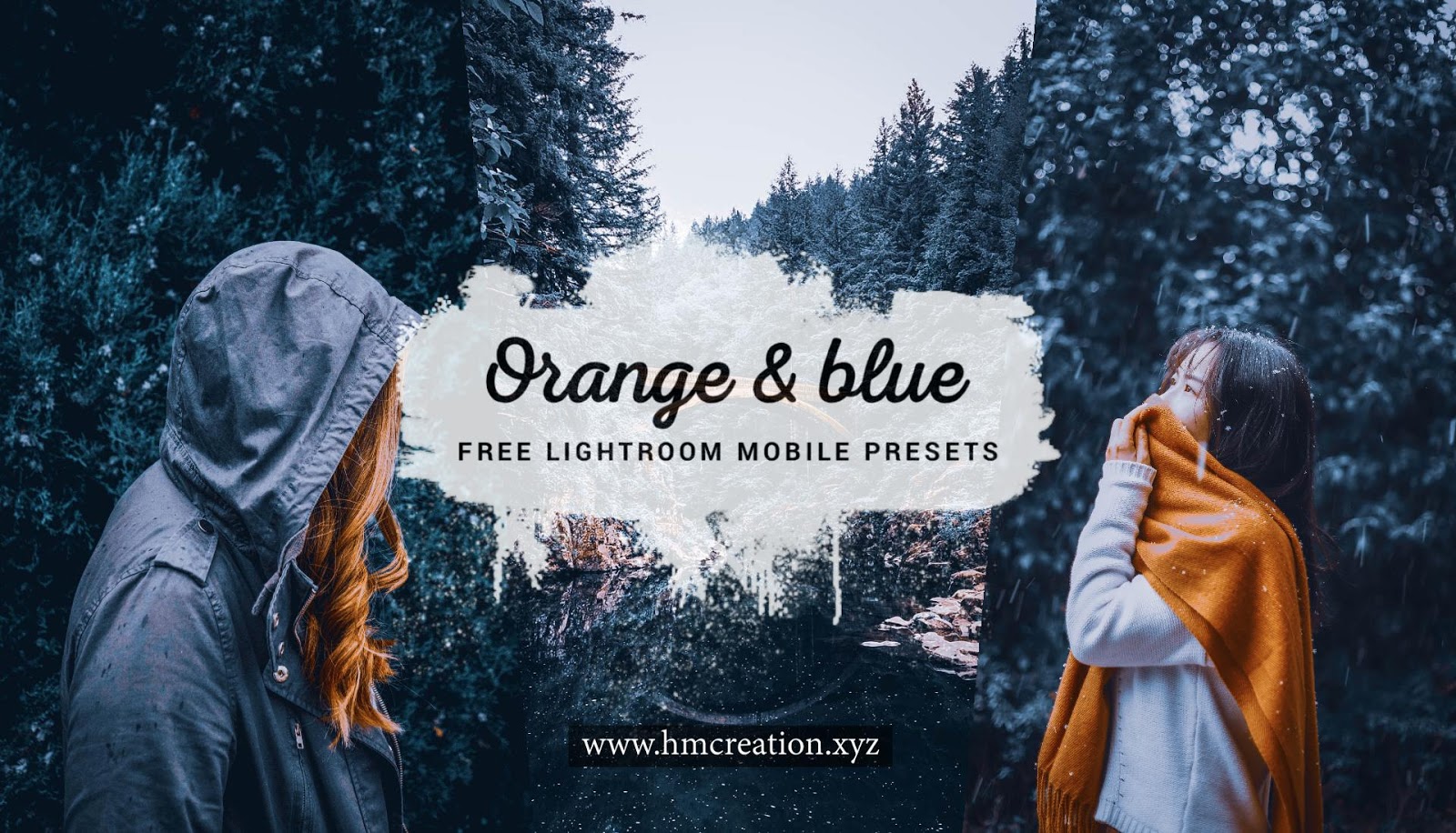 Orange and blue lightroom mobile presets free download