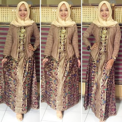 tutorial model hijab kebaya kutu baru terbaru