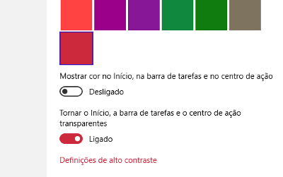 Como personalizar a aparência do Windows 10