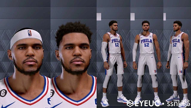 NBA 2K23 Tobias Harris Cyberface