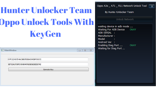 Hunter Unlocker Team Oppo Unlock Tools With KeyGen Free 