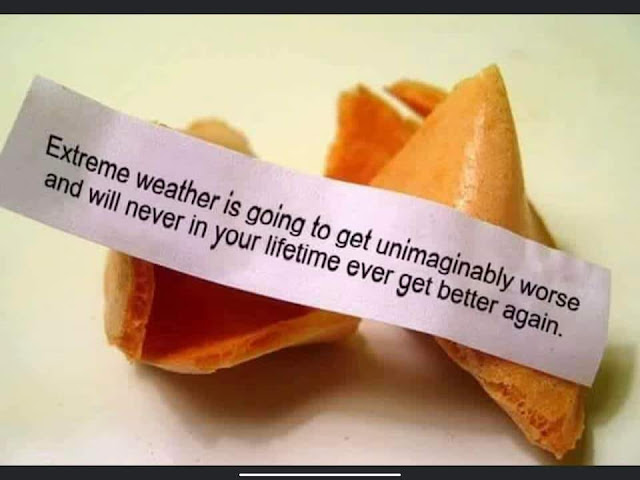 Fortune Cookie Bad News - Weather is going to get worse... meme